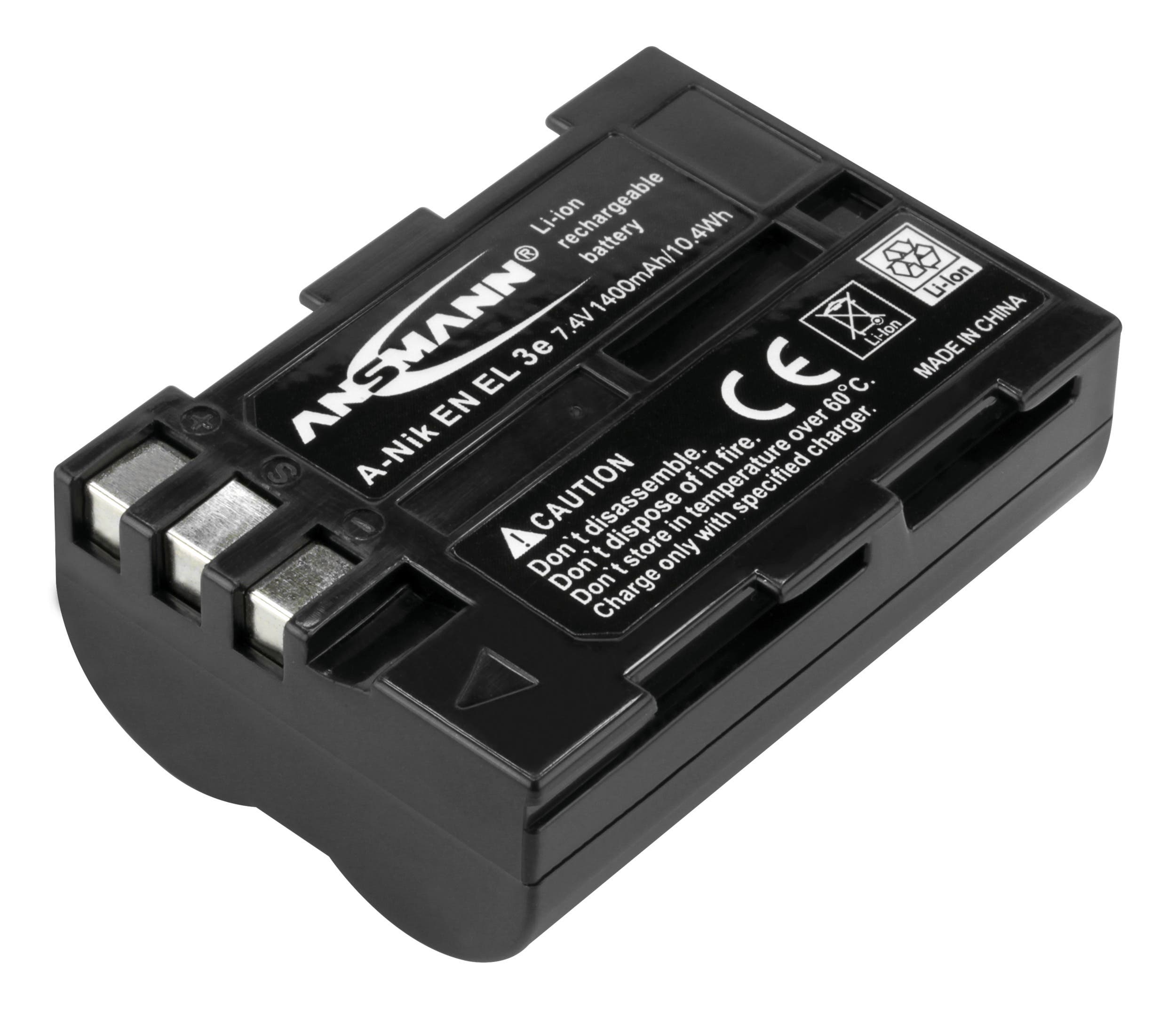 Kamerabatteri A-Nik EN EL 3e - Ansmann | Bellalite Kamerabatteri A-Nik EN EL 3e - Ansmann | Bellalite