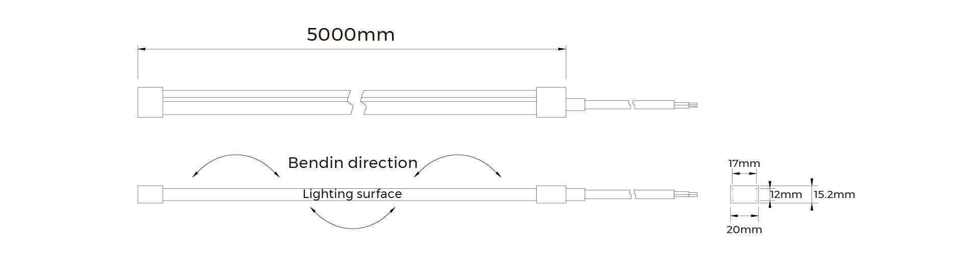 Colors Silicone Neon Strip NMS1217 RGB SPI 24V 18W/m IP67 - Colors | Bellalite Colors Silicone Neon Strip NMS1217 RGB SPI 24V 18W/m IP67 - Colors | Bellalite