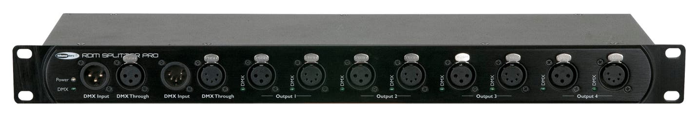 RDM SPLITTER PRO 3-pin & 5-pin XLR - Showtec | Bellalite RDM SPLITTER PRO 3-pin & 5-pin XLR - Showtec | Bellalite