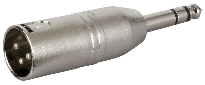 Adapter XLR 3-pin Hane / Tele Stereo Hane - DAP | Bellalite Adapter XLR 3-pin Hane / Tele Stereo Hane - DAP | Bellalite