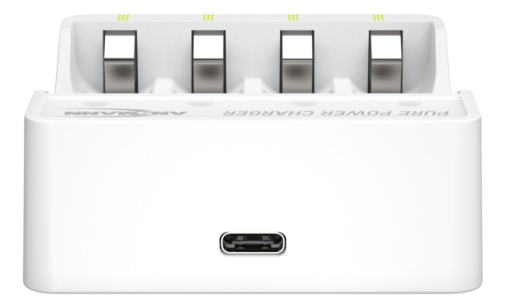 Ansmann Pure Power Set 4× AA 3500mAh + Charging Module  - Ansmann | Bellalite