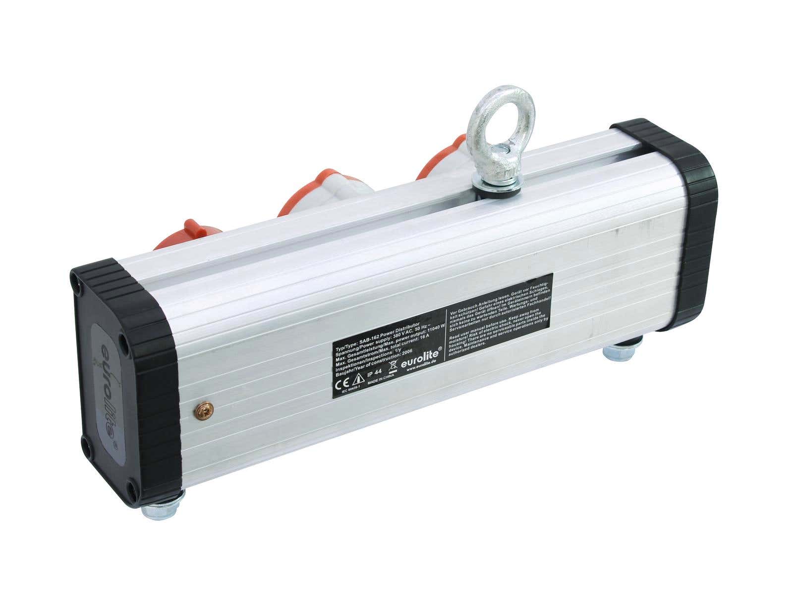 Power Split Box SAB-322 CEE 32A 5P IN / 2x CEE 32A 5P UT - Eurolite | Bellalite Power Split Box SAB-322 CEE 32A 5P IN / 2x CEE 32A 5P UT - Eurolite | Bellalite