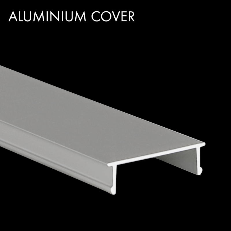 Aluminium Cover M-Line, 2m - PROLED | Bellalite