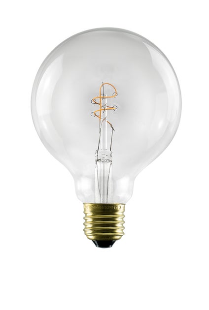 Segula Elegant Line LED Globe 95 Klar E27 3W 210lm 2200K - Segula | Bellalite Segula Elegant Line LED Globe 95 Klar E27 3W 210lm 2200K - Segula | Bellalite