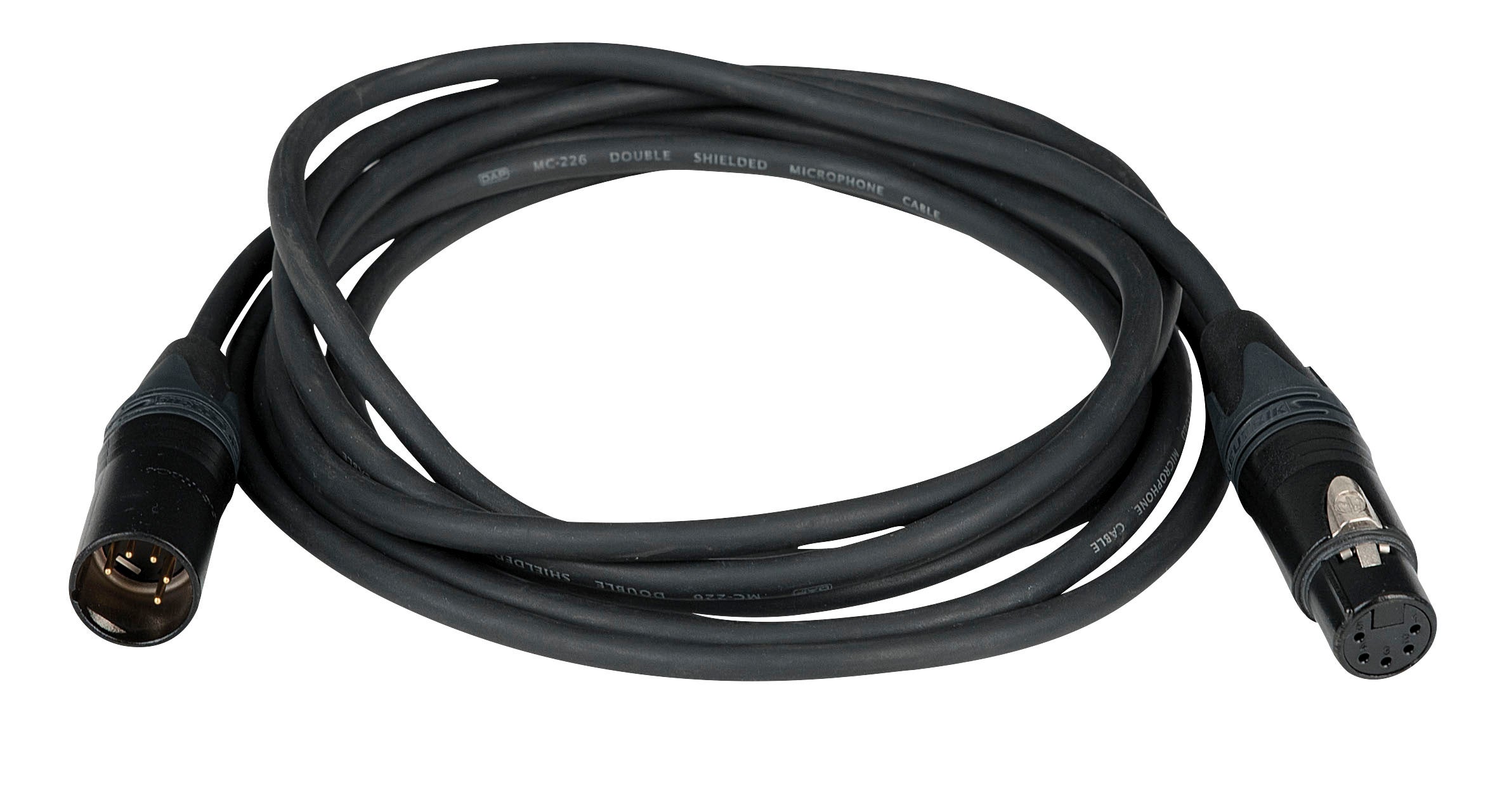 DMX-kabel Digi Quad Neutrik XLR 5-Pin, 2-par - DAP | Bellalite