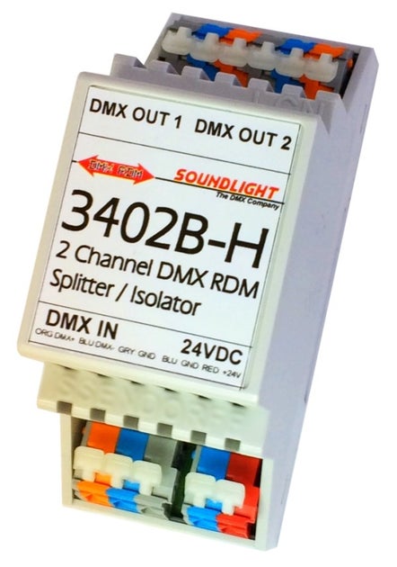 DMX Splitter/Isolator 3402B-H - Soundlight | Bellalite DMX Splitter/Isolator 3402B-H - Soundlight | Bellalite
