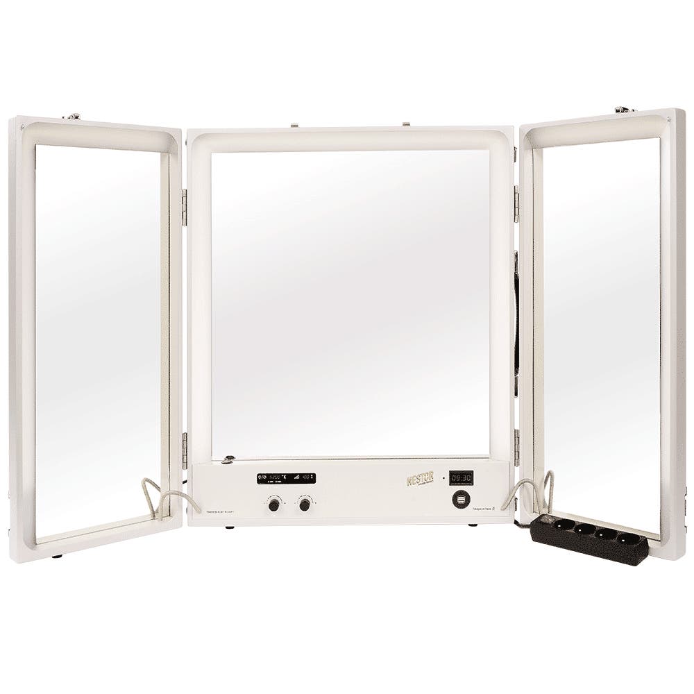 Nestor Triptych Makeup Mirror - NESTOR | Bellalite Nestor Triptych Makeup Mirror - NESTOR | Bellalite