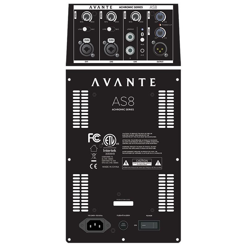 Avante Achromic AS8 Active Speaker - AVANTE | Bellalite