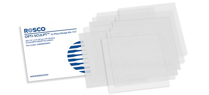 OPTI-SCULPT - 11-Piece Design Kit - Rosco | Bellalite OPTI-SCULPT - 11-Piece Design Kit - Rosco | Bellalite