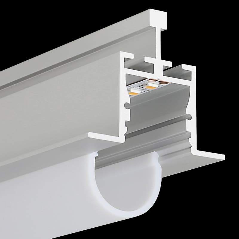 Aluminiumprofil M-Line Grid, 2m - PROLED | Bellalite Aluminiumprofil M-Line Grid, 2m - PROLED | Bellalite