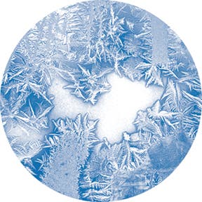 Cyan Frosted Glasgobo färg, E-Size (37,5mm) - Rosco | Bellalite Cyan Frosted Glasgobo färg, E-Size (37,5mm) - Rosco | Bellalite