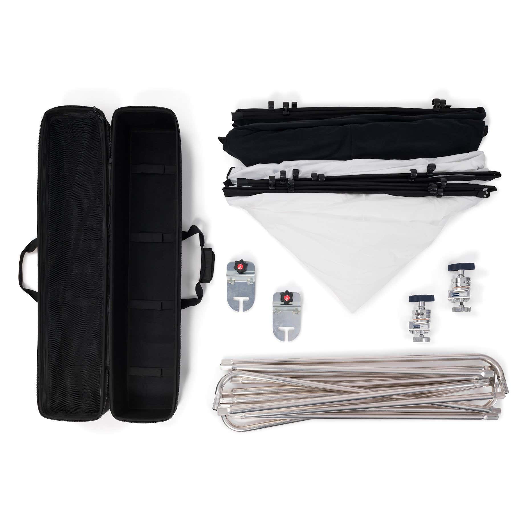 Manfrotto Pro Scrim All In One Kit XL 2,9m x 2,9m - Manfrotto | Bellalite Manfrotto Pro Scrim All In One Kit XL 2,9m x 2,9m - Manfrotto | Bellalite