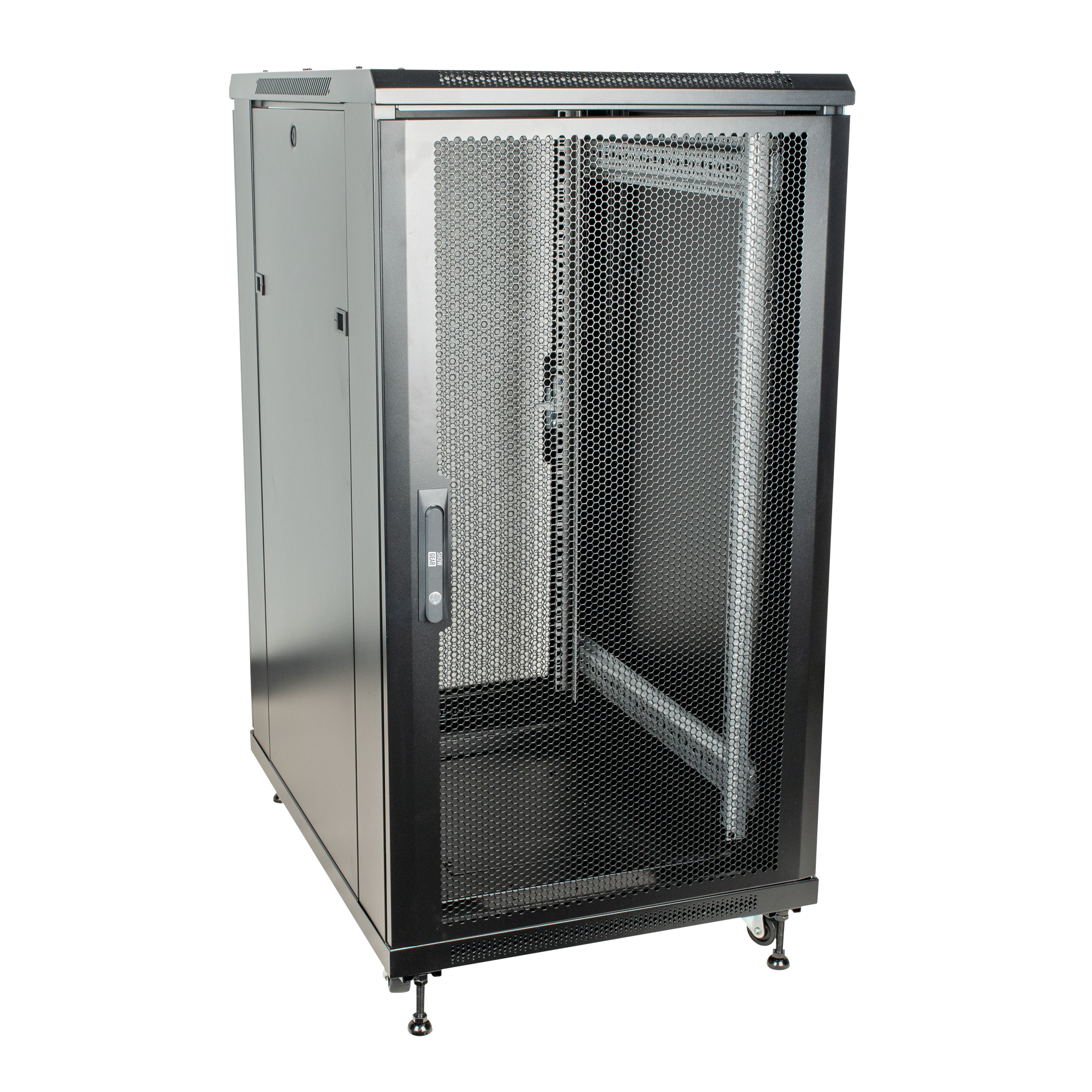 Server Rack,  Network Cabinet, Mesh Door 22U - Showgear | Bellalite