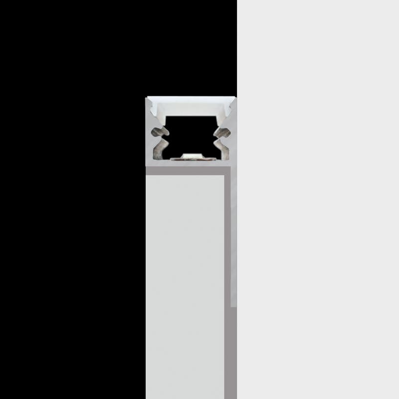 Aluminiumprofil S-Line Tiles Top, 3m Alu - PROLED | Bellalite Aluminiumprofil S-Line Tiles Top, 3m Alu - PROLED | Bellalite