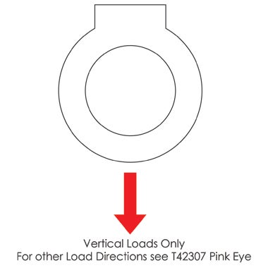 Doughty Eye Bolt M6 100kg (Tested) Silver - Doughty | Bellalite