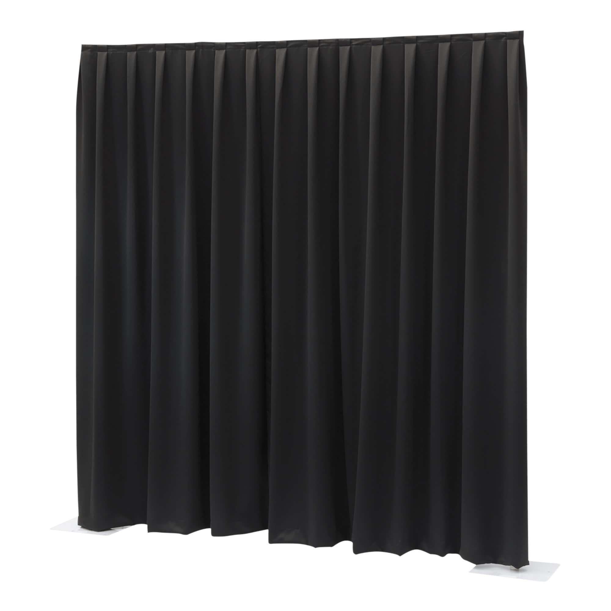 Pipe & Drape - MGS Curtain 300cm x 300cm Svart - Wentex | Bellalite Pipe & Drape - MGS Curtain 300cm x 300cm Svart - Wentex | Bellalite