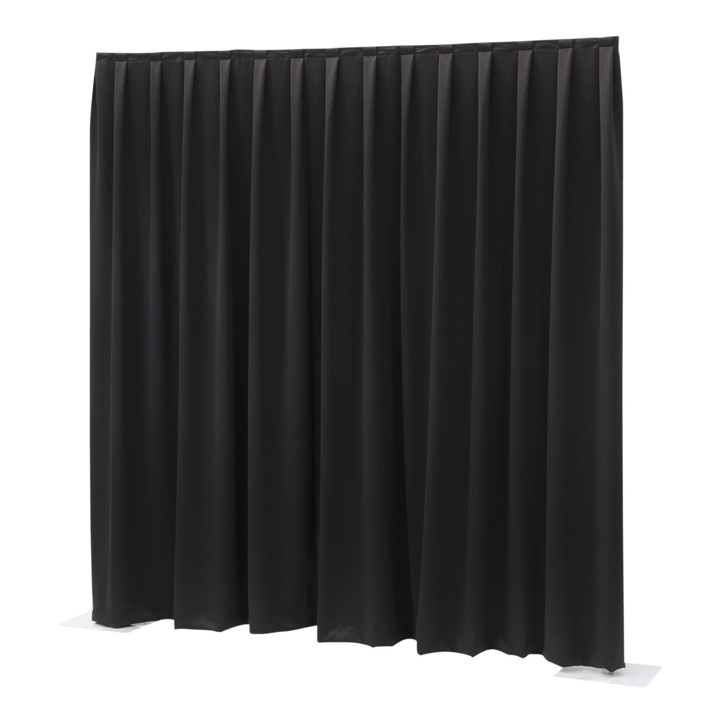 Pipe & Drape - MGS Curtain 300cm x 300cm Svart - Wentex | Bellalite Pipe & Drape - MGS Curtain 300cm x 300cm Svart - Wentex | Bellalite