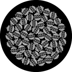 Ornament Breakup Metallgobo,  E-Size (37,5mm) - Rosco | Bellalite