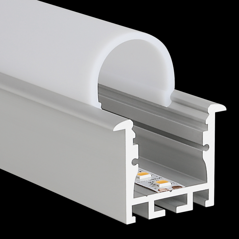 Aluminiumprofil M-Line Rec 24, 5m - PROLED | Bellalite