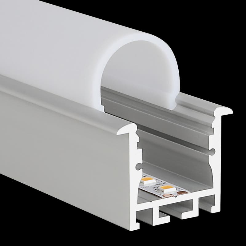 Aluminiumprofil M-Line Rec 24, 5m - PROLED | Bellalite Aluminiumprofil M-Line Rec 24, 5m - PROLED | Bellalite
