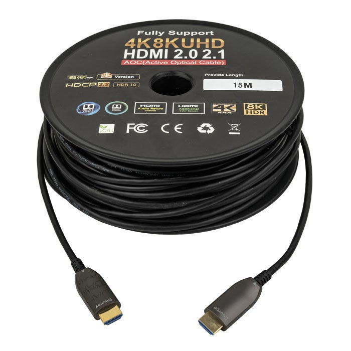 HDMI 2.1 AOC 8K Fibre Cable - DAP | Bellalite