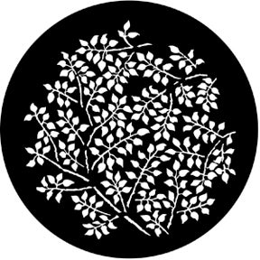 Branching Leaves (Negative) Metallgobo, B-Size (86mm) - Rosco | Bellalite