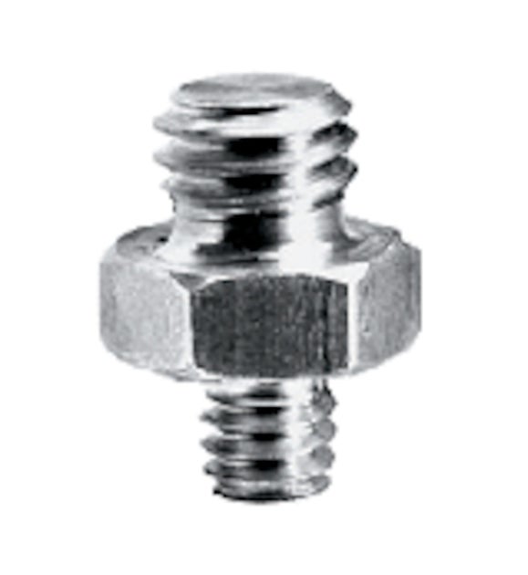 Manfrotto 147 Short Adapter Spigot 3/8'' + 1/4'' - Manfrotto | Bellalite Manfrotto 147 Short Adapter Spigot 3/8'' + 1/4'' - Manfrotto | Bellalite