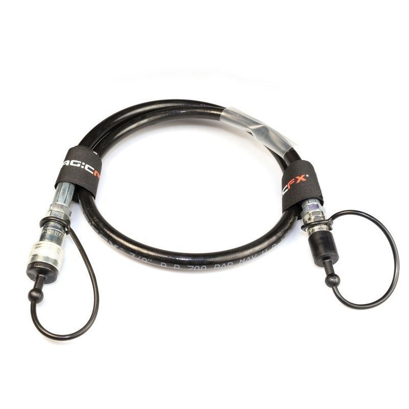 MAGICFX® CO2 High Pressure Hose 3/8 Male - Female - 1,25m  - MagicFX | Bellalite