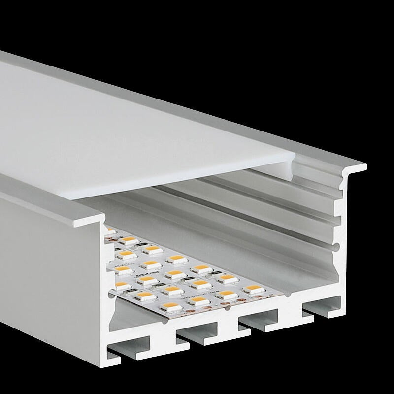 Aluminiumprofil L-Line Rec 24 ST, 5m Alu - PROLED | Bellalite