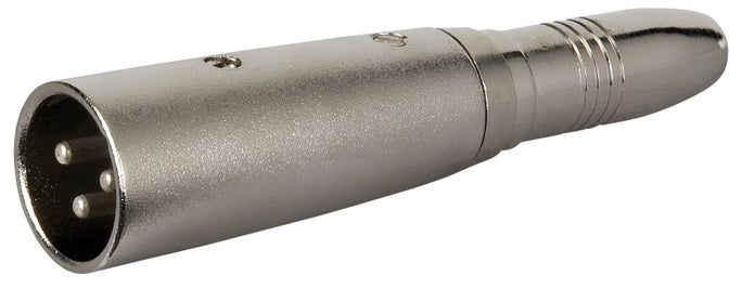 Adapter XLR 3-pin Hane / Tele Stereo Hona - DAP | Bellalite Adapter XLR 3-pin Hane / Tele Stereo Hona - DAP | Bellalite