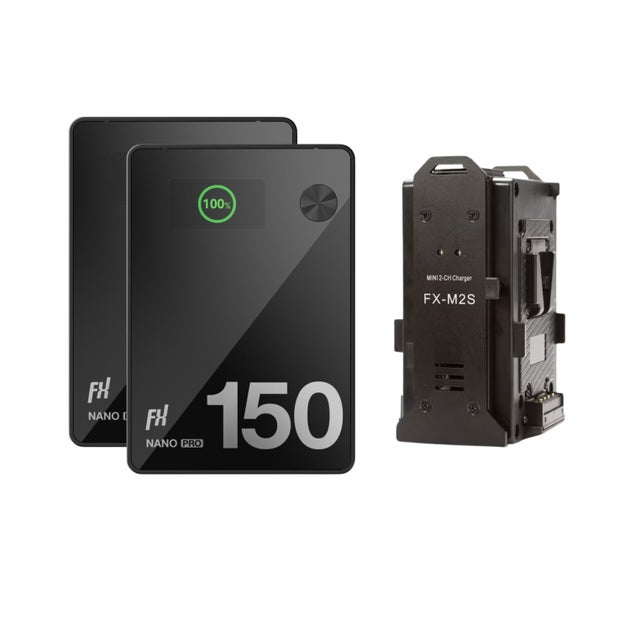 FXLION 2x NANO PRO 150 14,4V 147Wh + 1x 2 CH Mini Charger - FXLION | Bellalite FXLION 2x NANO PRO 150 14,4V 147Wh + 1x 2 CH Mini Charger - FXLION | Bellalite