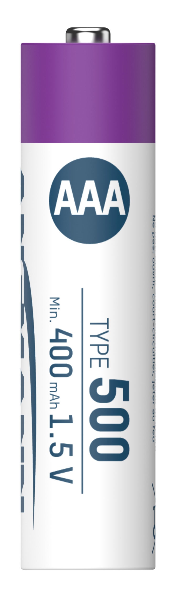 Li-ion Rechargeable battery AAA 400mAh 4-pack - Ansmann | Bellalite