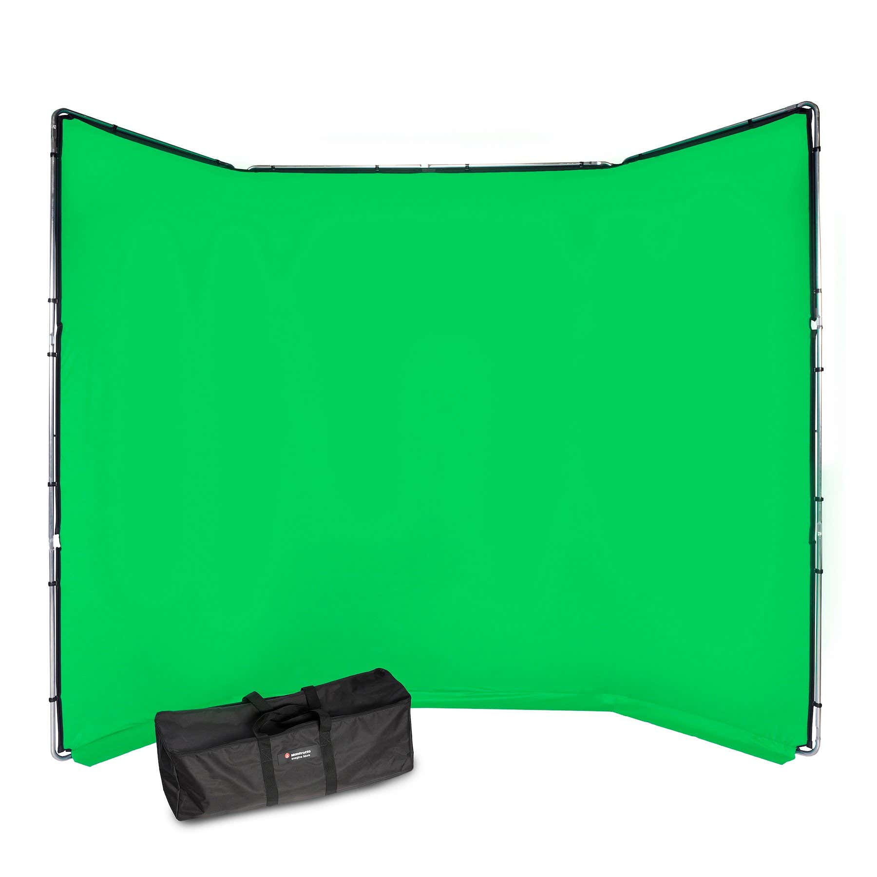 Manfrotto Chroma Key FX Background Kit 4m x 2,9m, Grön - Manfrotto | Bellalite Manfrotto Chroma Key FX Background Kit 4m x 2,9m, Grön - Manfrotto | Bellalite