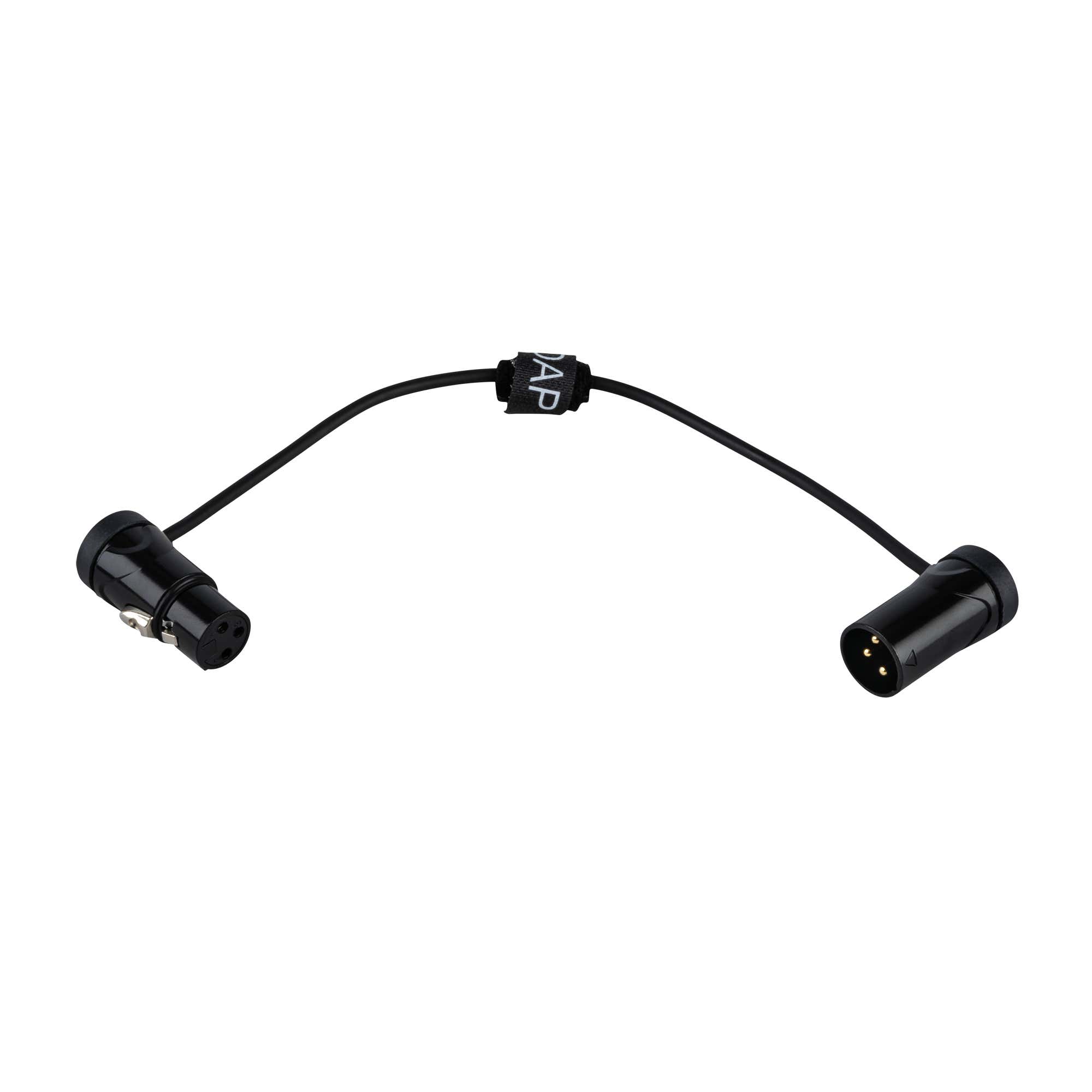 Patchkabel 3-Pin XLR DMX/AES-EBU 0,3m - DAP | Bellalite Patchkabel 3-Pin XLR DMX/AES-EBU 0,3m - DAP | Bellalite