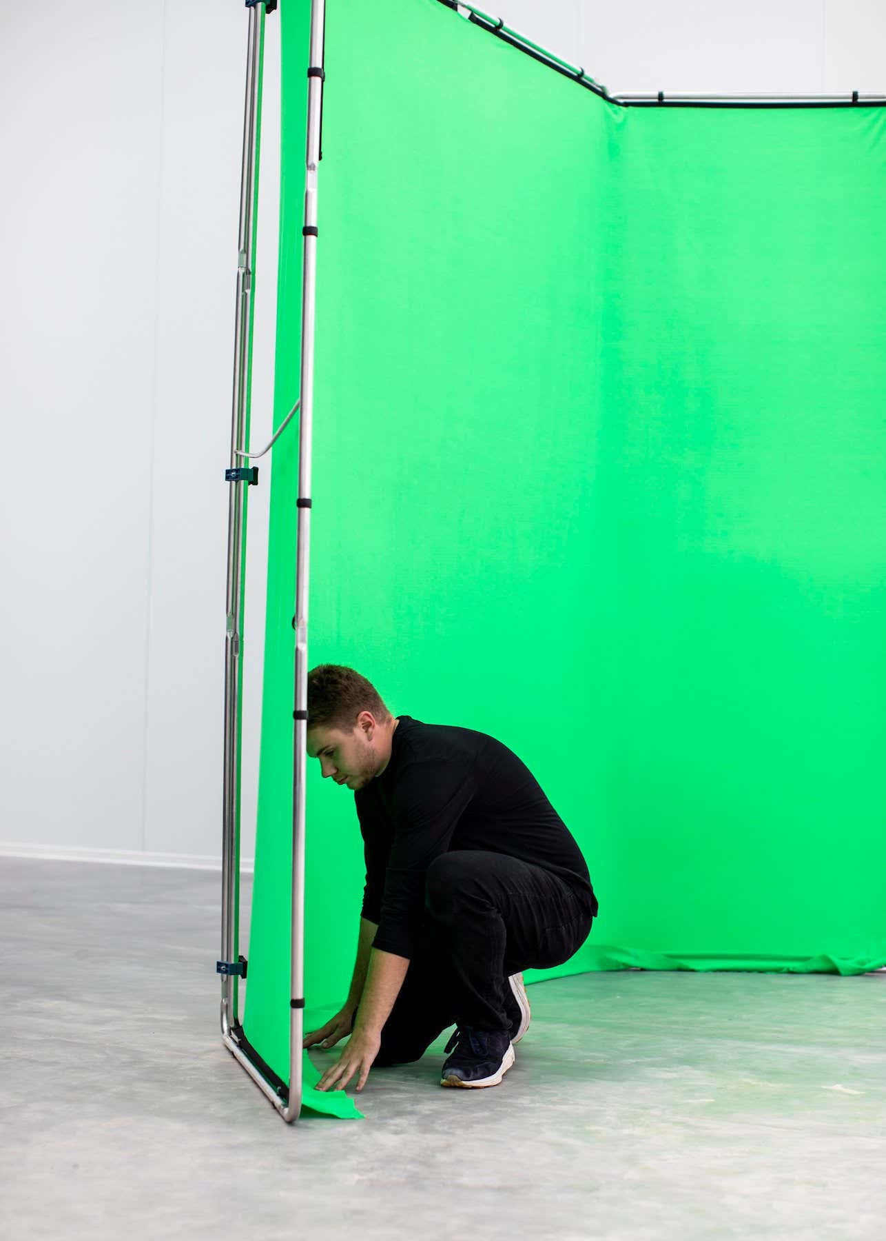 Manfrotto Chroma Key FX Background Kit 4m x 2,9m, Grön - Manfrotto | Bellalite Manfrotto Chroma Key FX Background Kit 4m x 2,9m, Grön - Manfrotto | Bellalite