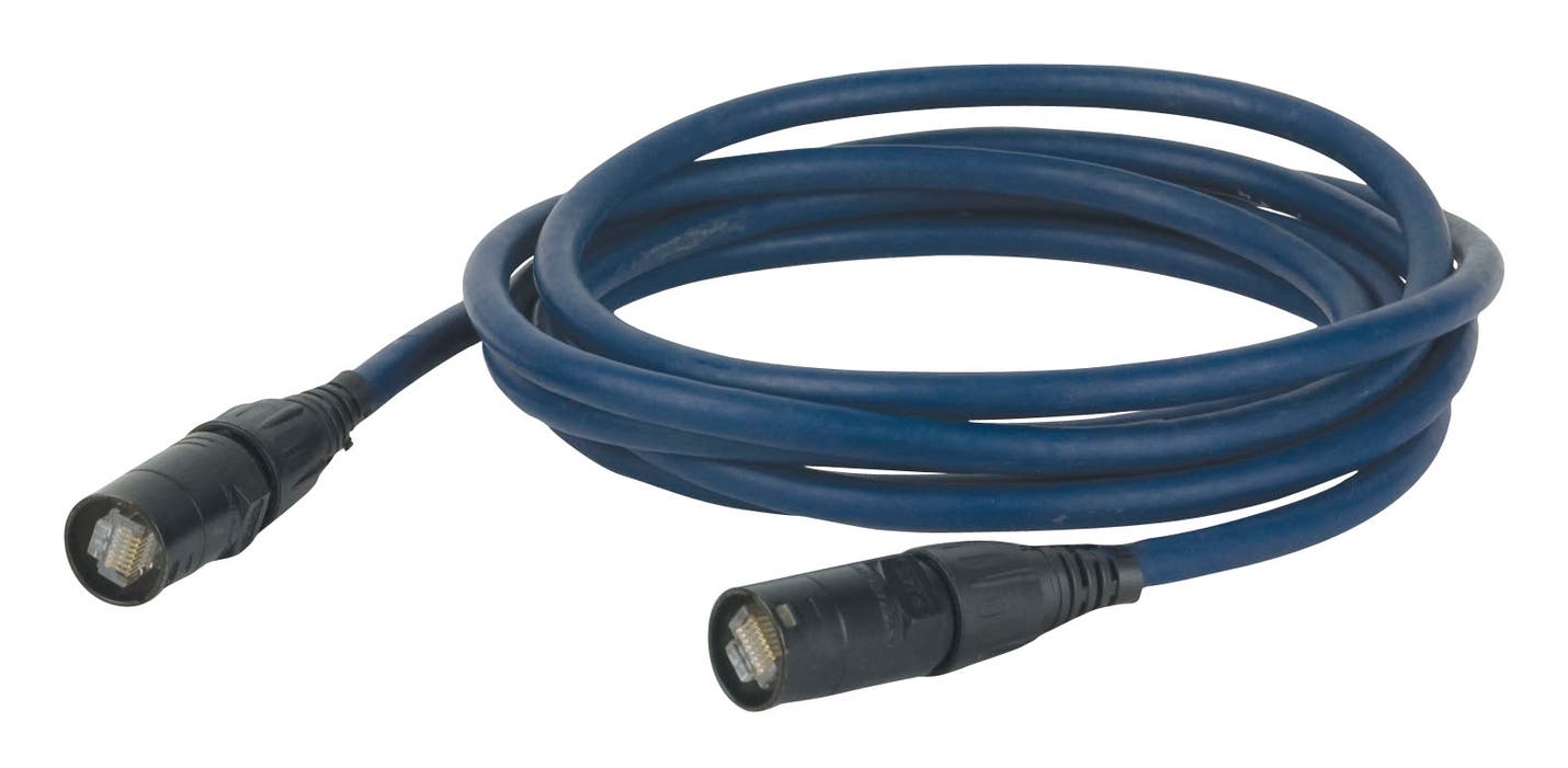 Ethernetkabel Neutrik CAT5e 10m - DAP | Bellalite Ethernetkabel Neutrik CAT5e 10m - DAP | Bellalite