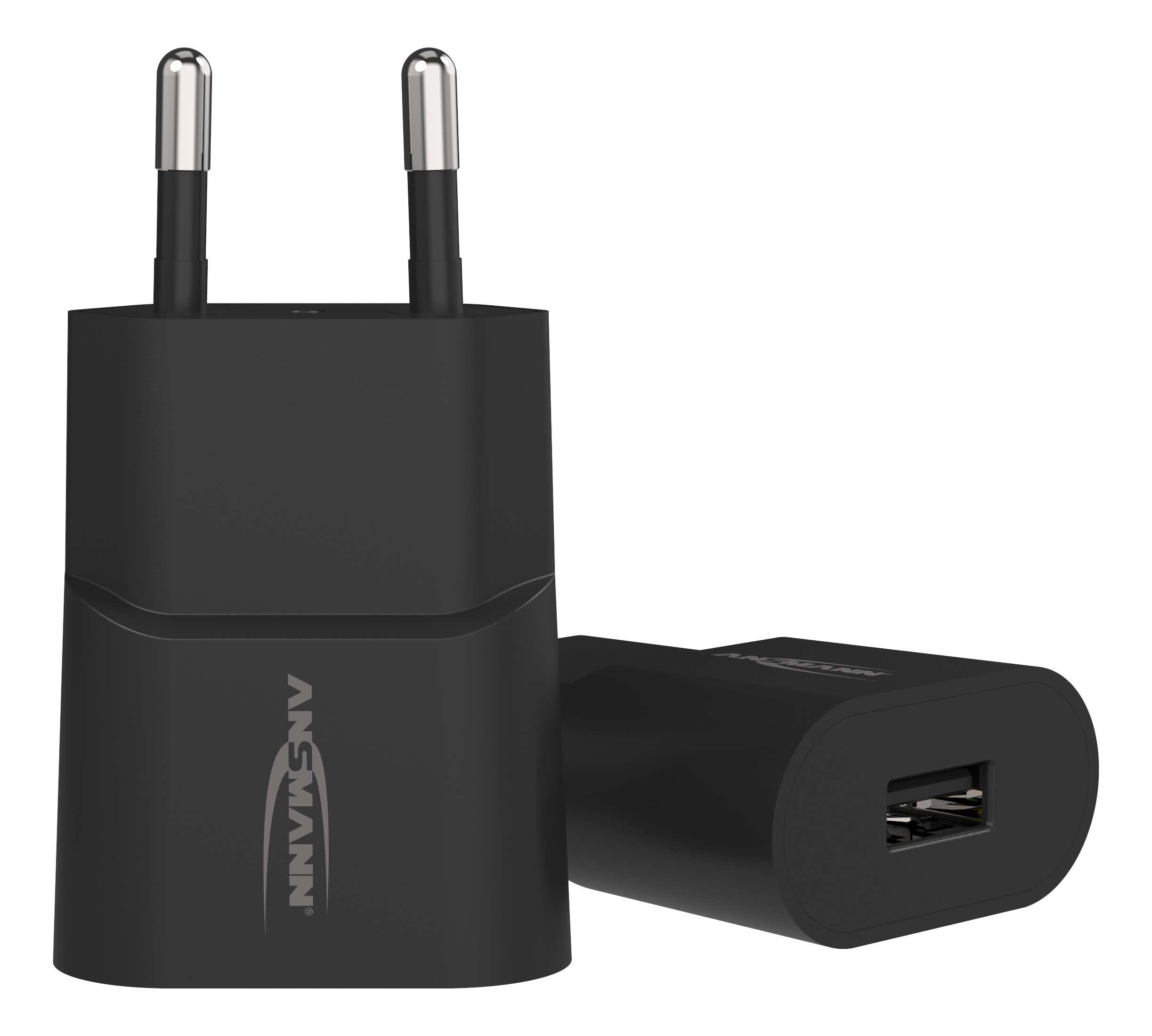 USB-laddare HC105 Svart Intelligent USB charger 5 W - Ansmann | Bellalite USB-laddare HC105 Svart Intelligent USB charger 5 W - Ansmann | Bellalite