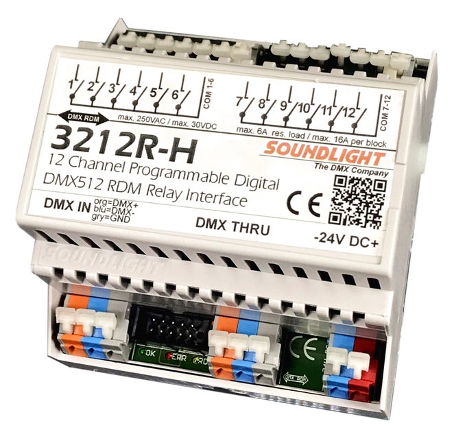 Soundlight DMX-Relä 3212R-H - Soundlight | Bellalite Soundlight DMX-Relä 3212R-H - Soundlight | Bellalite